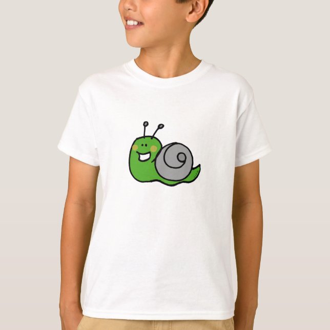 green snail T-Shirt (Front)