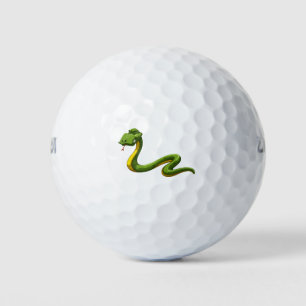Green snake golf balls