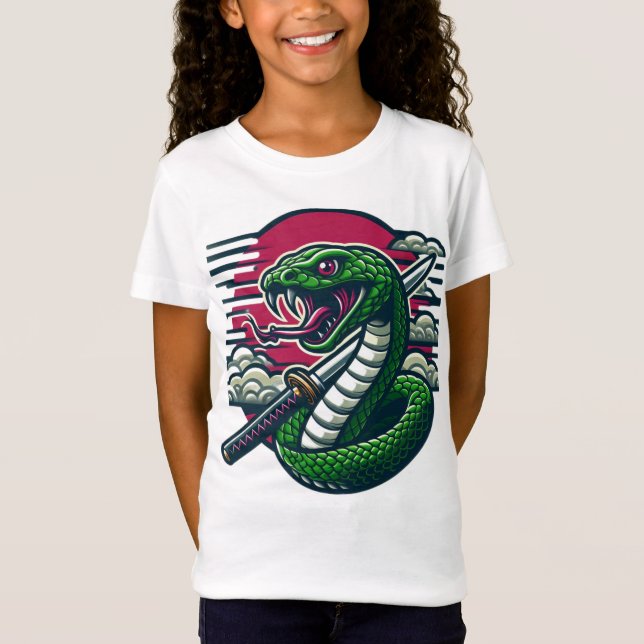 Green snake T-Shirt (Front)