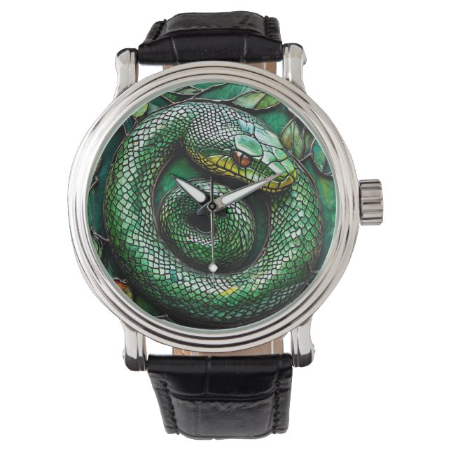 Green Snake Watch (Front)