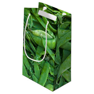 Green Snap Peas Small Gift Bag