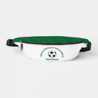 Green Soccer Player Personalised Team