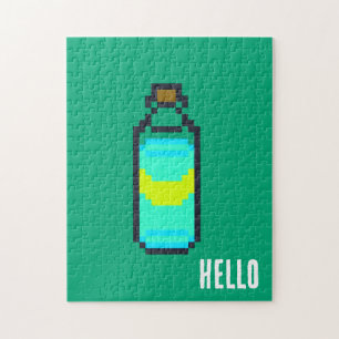 Green Soda Jigsaw Puzzle
