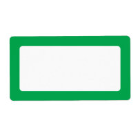 Green solid border blank