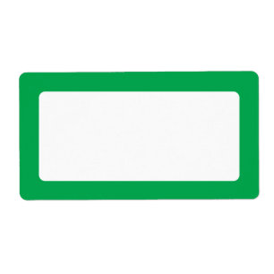 Green solid border blank