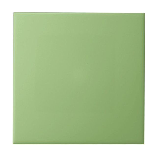Green Solid Color Tile (Front)