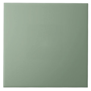 Green Solid Colour  Tile