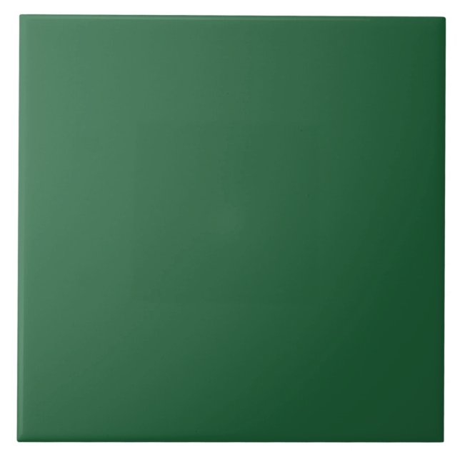 Green Solid Colour  Tile (Front)