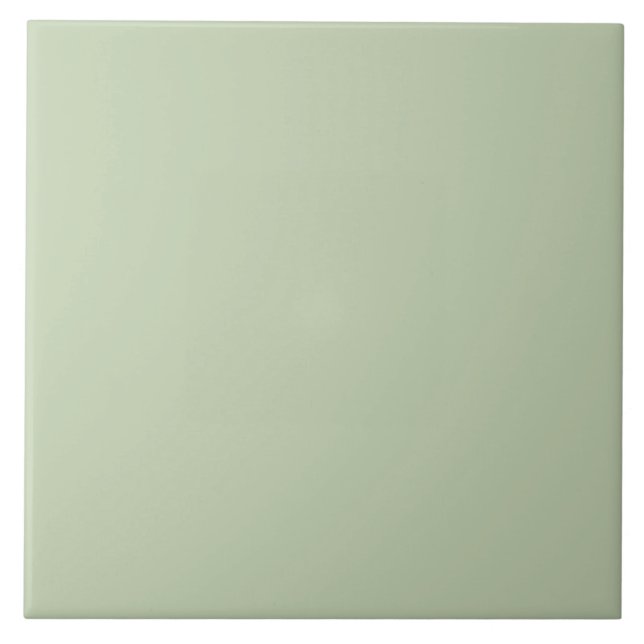 Green Solid Colour  Tile (Front)