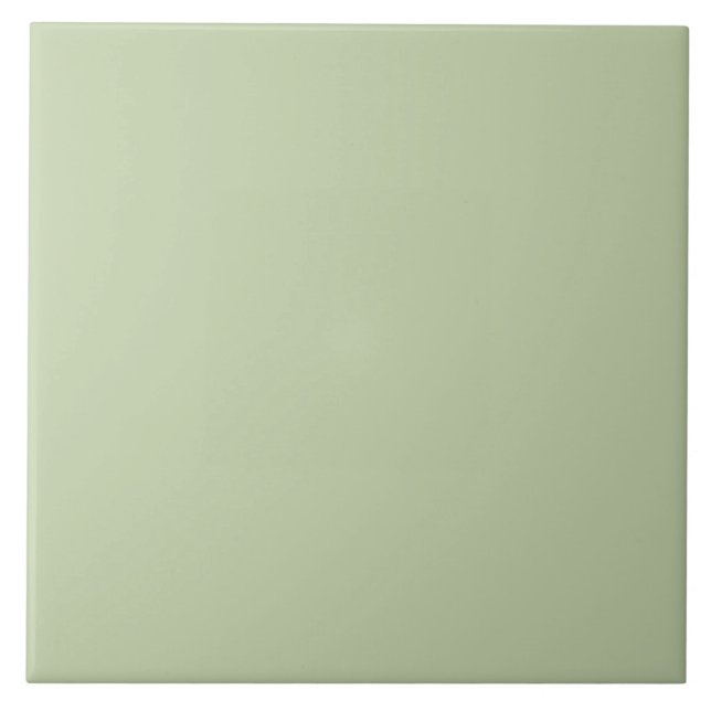 Green Solid Colour  Tile (Front)
