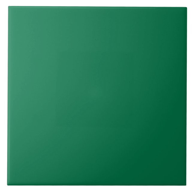 Green Solid Colour  Tile (Front)