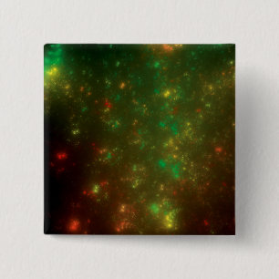 Green Space 15 Cm Square Badge