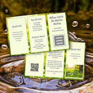 Green Space Business Logo Brochure