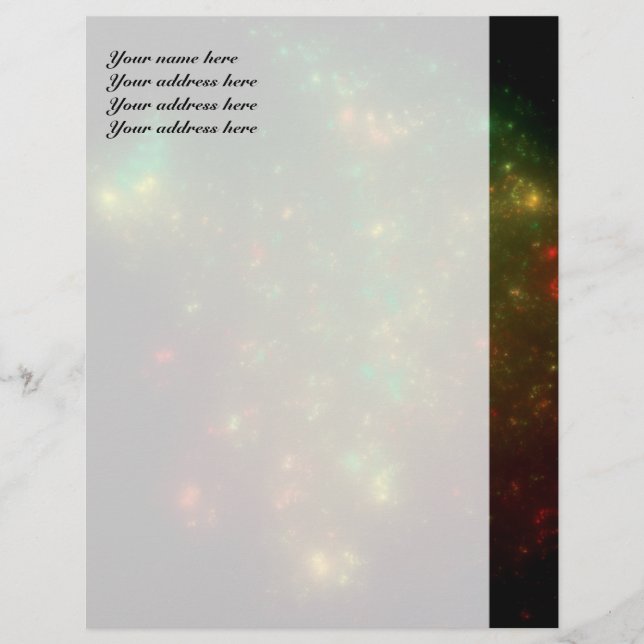 Green Space Customised Letterhead (Front)