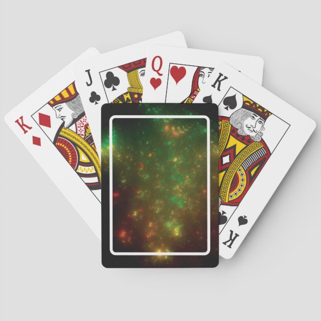 Green Space Playing Cards (Back)