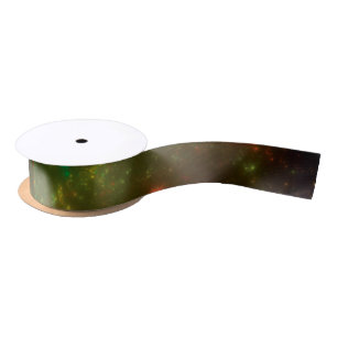 Green Space Satin Ribbon