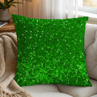 Green sparkling glitter pattern