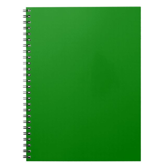 Green Spiral Notebook (Front)