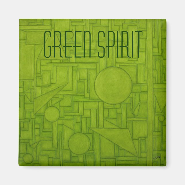 Green Spirit Magnet! Magnet (Front)