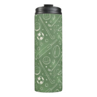 Green Sports Pattern