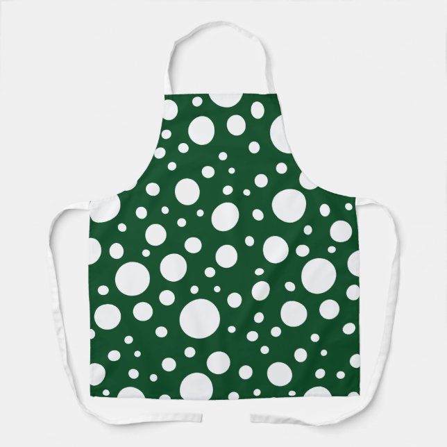 Green Spots Apron (Front)