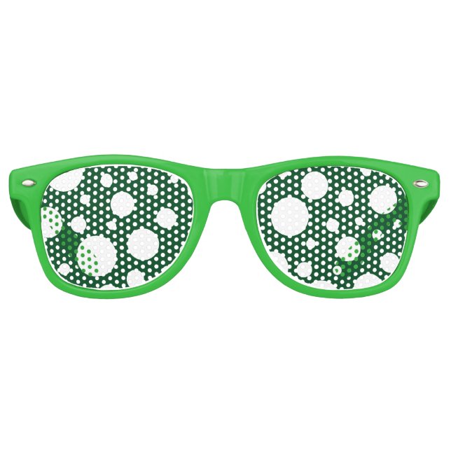 Green Spots Party Shades (Front)