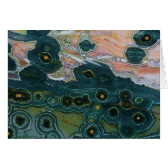 Green Spotted Ocean Jasper (Front Horizontal)