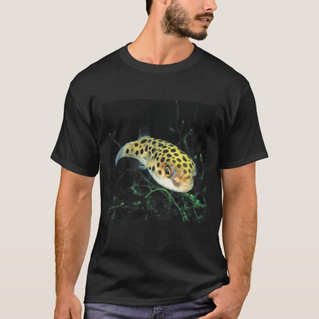Green spotted puffer T-Shirt (Front)