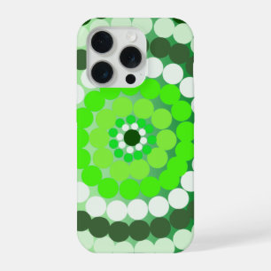 Green Spotty Spots,   iPhone 15 Pro Case