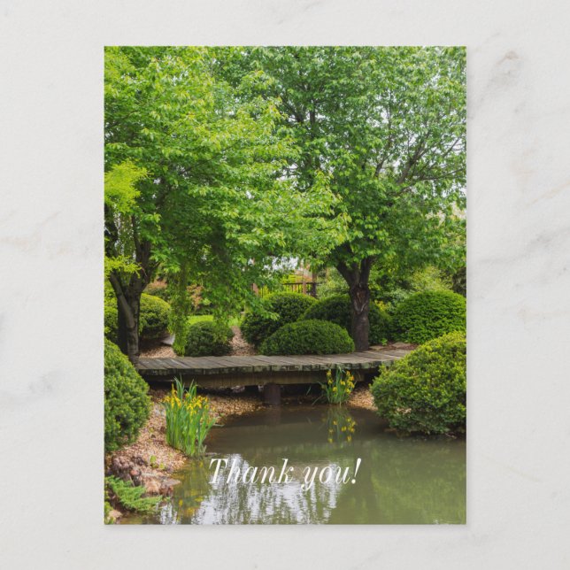 Green Spring Stroll Postcard (Front)