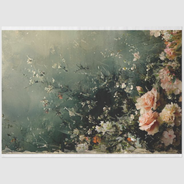 Green Spring Tissue Paper (Front)