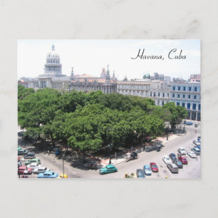 green square capitolio postcard