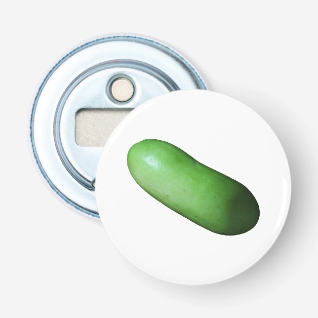 Green Squash (Winter Melon) Bottle Opener (Front)