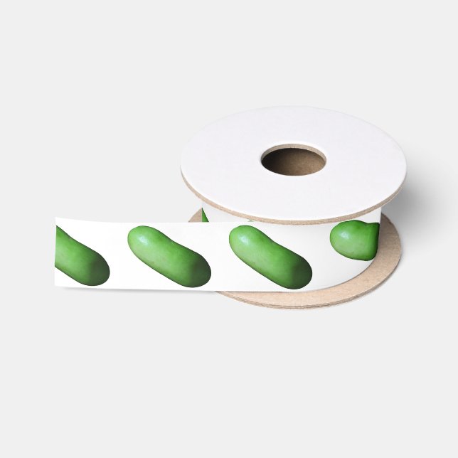 Green Squash (Winter Melon) Satin Ribbon (Spool)