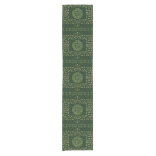 Green St. Patrick’s Day table runner