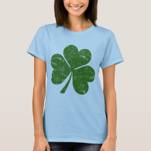 Green St. Patrick's Day Classic Shamrock T-Shirt