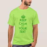 Green St patricks Day t shirt | Keep calm and ...