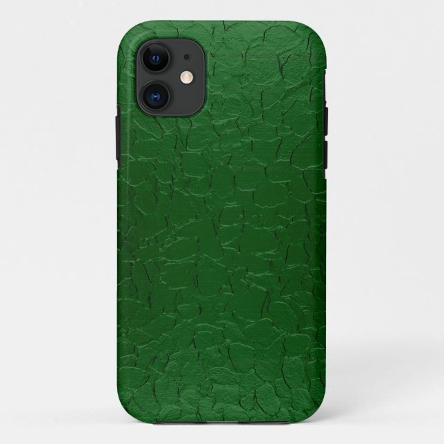 Green Stainless Steel Metal Case-Mate iPhone Case (Back)