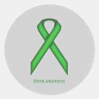 Green Standard Ribbon by Kenneth Yoncich