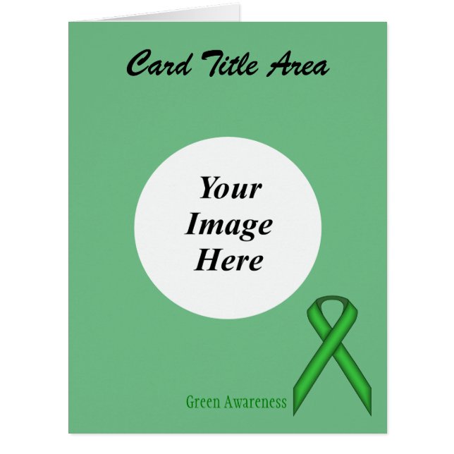 Green Standard Ribbon Template by Kenneth Yoncich (Front)