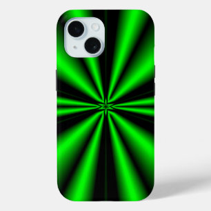 Green Star of Hope iPhone 15 Case