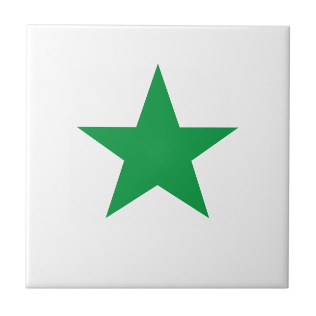 Green Star Tile (Front)