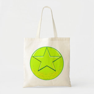 Green Star Tote Bag
