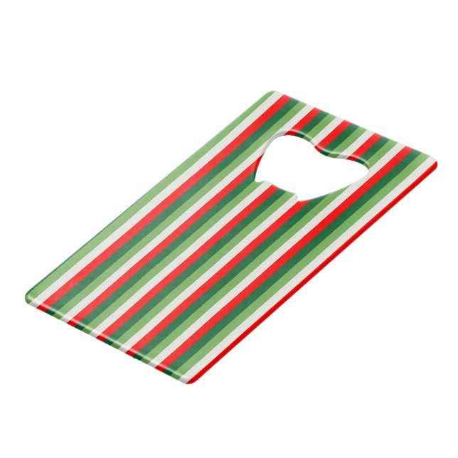 Green, Star White And Red Clover Pinstripes (Back Angled)