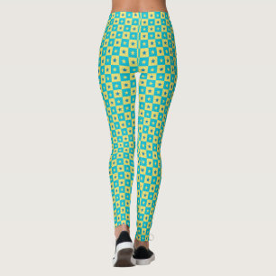 green stars  ceiling leggings