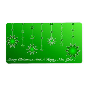 Green stars - Label