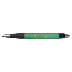 Green Stars Pattern
