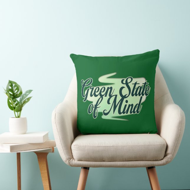 Green State of Mind St Patrick’s Day - almofada Cushion (Chair)