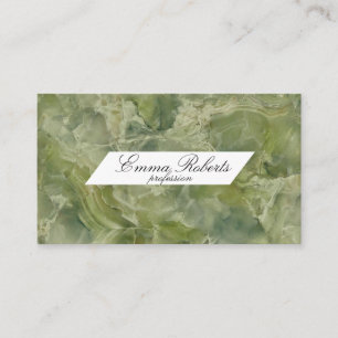 Green Stone Business Card