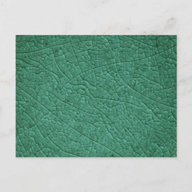 Green stone cracks postcard (Front)